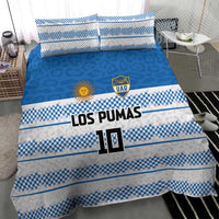 Argentina Rugby Custom Bedding Set Los Pumas Jaguar Race Style - Wonder Print Shop