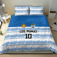 Argentina Rugby Custom Bedding Set Los Pumas Jaguar Race Style - Wonder Print Shop