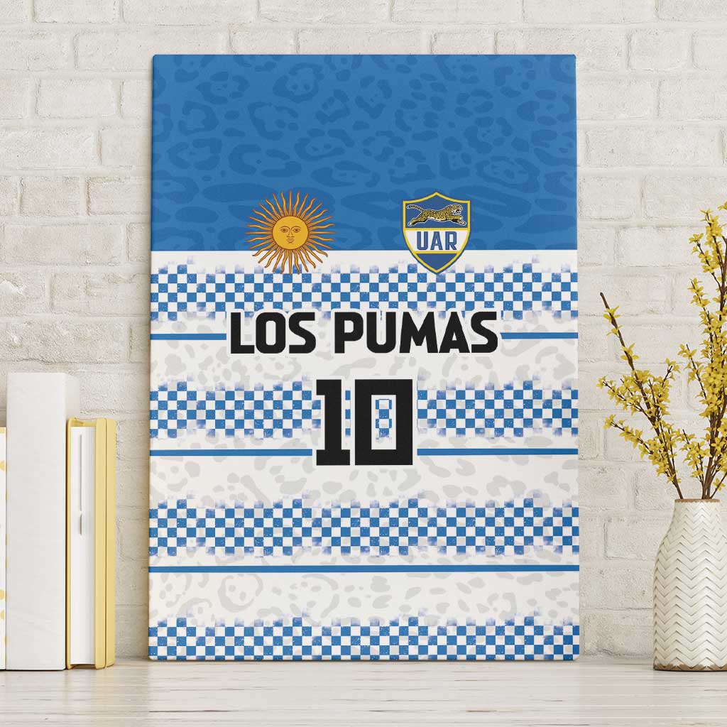 Argentina Rugby Custom Canvas Wall Art Los Pumas Jaguar Race Style - Wonder Print Shop