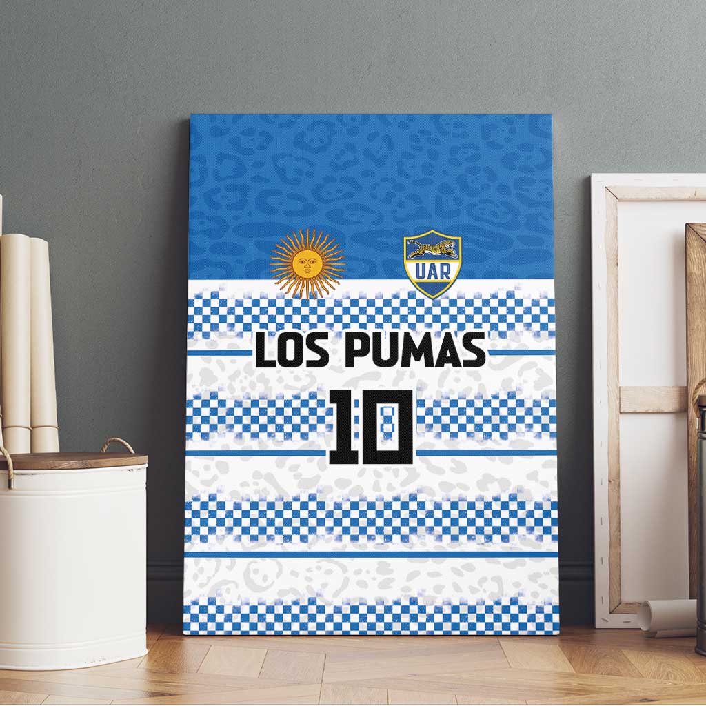 Argentina Rugby Custom Canvas Wall Art Los Pumas Jaguar Race Style - Wonder Print Shop