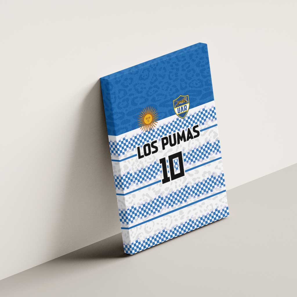 Argentina Rugby Custom Canvas Wall Art Los Pumas Jaguar Race Style - Wonder Print Shop