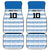 Argentina Rugby Custom Car Mats Los Pumas Jaguar Race Style - Wonder Print Shop