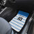 Argentina Rugby Custom Car Mats Los Pumas Jaguar Race Style - Wonder Print Shop