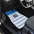 Argentina Rugby Custom Car Mats Los Pumas Jaguar Race Style - Wonder Print Shop