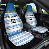 Argentina Rugby Custom Car Seat Cover Los Pumas Jaguar Race Style - Wonder Print Shop