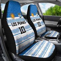 Argentina Rugby Custom Car Seat Cover Los Pumas Jaguar Race Style - Wonder Print Shop