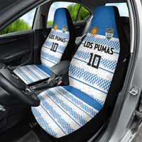 Argentina Rugby Custom Car Seat Cover Los Pumas Jaguar Race Style - Wonder Print Shop