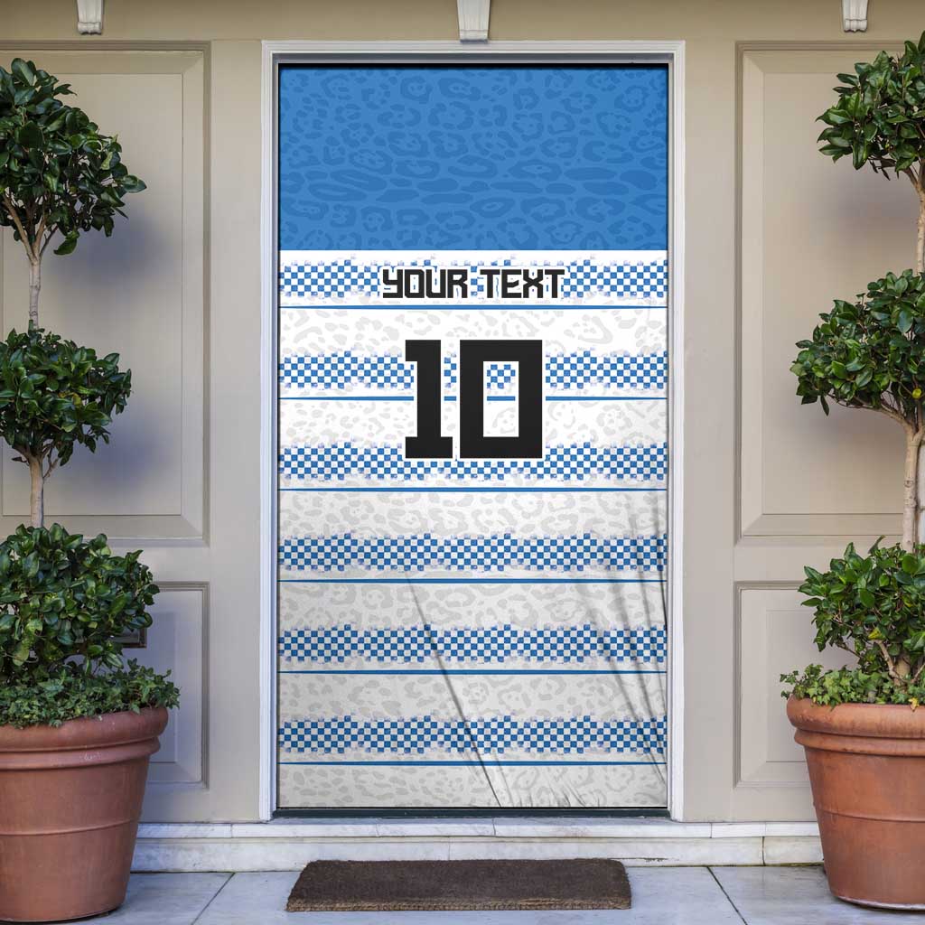Argentina Rugby Custom Door Cover Los Pumas Jaguar Race Style - Wonder Print Shop