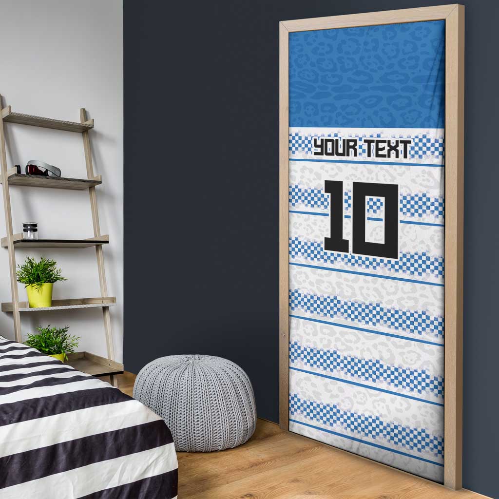 Argentina Rugby Custom Door Cover Los Pumas Jaguar Race Style - Wonder Print Shop