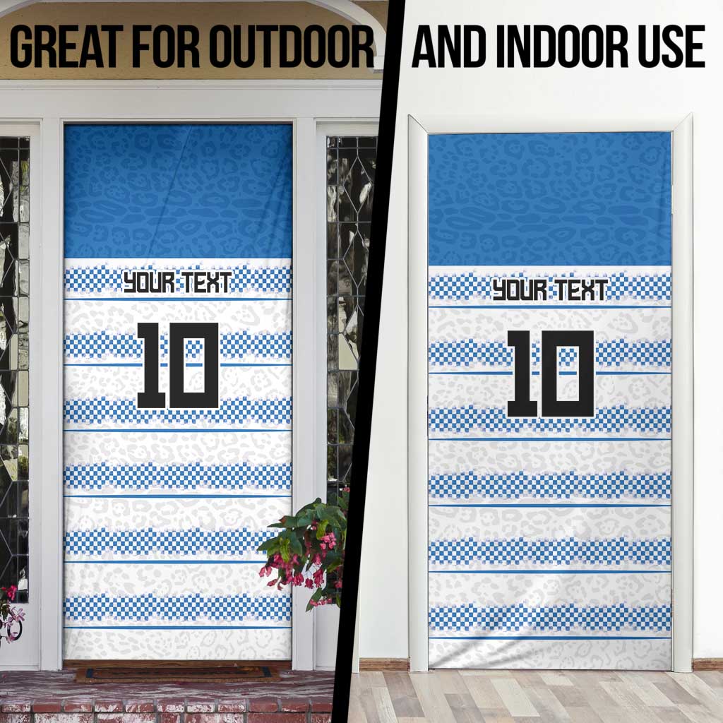 Argentina Rugby Custom Door Cover Los Pumas Jaguar Race Style - Wonder Print Shop
