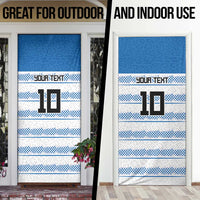 Argentina Rugby Custom Door Cover Los Pumas Jaguar Race Style - Wonder Print Shop