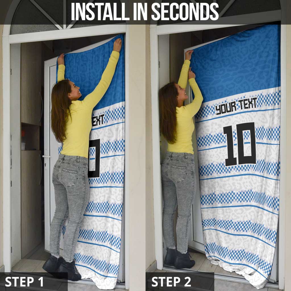 Argentina Rugby Custom Door Cover Los Pumas Jaguar Race Style - Wonder Print Shop