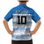 Argentina Rugby Custom Family Matching Mermaid Dress and Hawaiian Shirt Los Pumas Jaguar Race Style - Wonder Print Shop