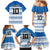 Argentina Rugby Custom Family Matching Mermaid Dress and Hawaiian Shirt Los Pumas Jaguar Race Style - Wonder Print Shop