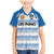 Argentina Rugby Custom Family Matching Mermaid Dress and Hawaiian Shirt Los Pumas Jaguar Race Style - Wonder Print Shop