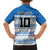 Argentina Rugby Custom Family Matching Off The Shoulder Long Sleeve Dress and Hawaiian Shirt Los Pumas Jaguar Race Style - Wonder Print Shop