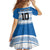 Argentina Rugby Custom Family Matching Off Shoulder Maxi Dress and Hawaiian Shirt Los Pumas Jaguar Race Style - Wonder Print Shop