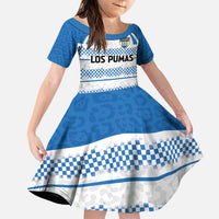 Argentina Rugby Custom Family Matching Puletasi and Hawaiian Shirt Los Pumas Jaguar Race Style - Wonder Print Shop