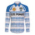 Argentina Rugby Custom Family Matching Puletasi and Hawaiian Shirt Los Pumas Jaguar Race Style - Wonder Print Shop