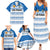 Argentina Rugby Custom Family Matching Summer Maxi Dress and Hawaiian Shirt Los Pumas Jaguar Race Style - Wonder Print Shop