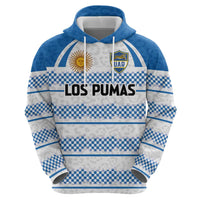 Argentina Rugby Custom Hoodie Los Pumas Jaguar Race Style - Wonder Print Shop