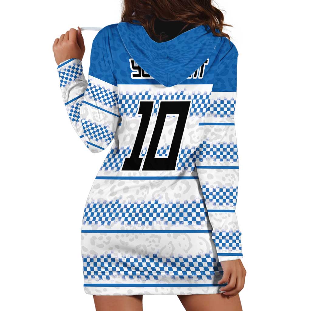 Argentina Rugby Custom Hoodie Dress Los Pumas Jaguar Race Style - Wonder Print Shop