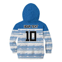 Argentina Rugby Custom Kid Hoodie Los Pumas Jaguar Race Style - Wonder Print Shop