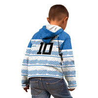 Argentina Rugby Custom Kid Hoodie Los Pumas Jaguar Race Style - Wonder Print Shop