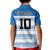 Argentina Rugby Custom Kid Polo Shirt Los Pumas Jaguar Race Style - Wonder Print Shop