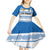 Argentina Rugby Custom Kid Short Sleeve Dress Los Pumas Jaguar Race Style - Wonder Print Shop