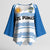 Argentina Rugby Custom Kimono Sleeve Blouse Los Pumas Jaguar Race Style - Wonder Print Shop