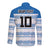 Argentina Rugby Custom Long Sleeve Button Shirt Los Pumas Jaguar Race Style - Wonder Print Shop