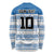 Argentina Rugby Custom Long Sleeve Shirt Los Pumas Jaguar Race Style - Wonder Print Shop