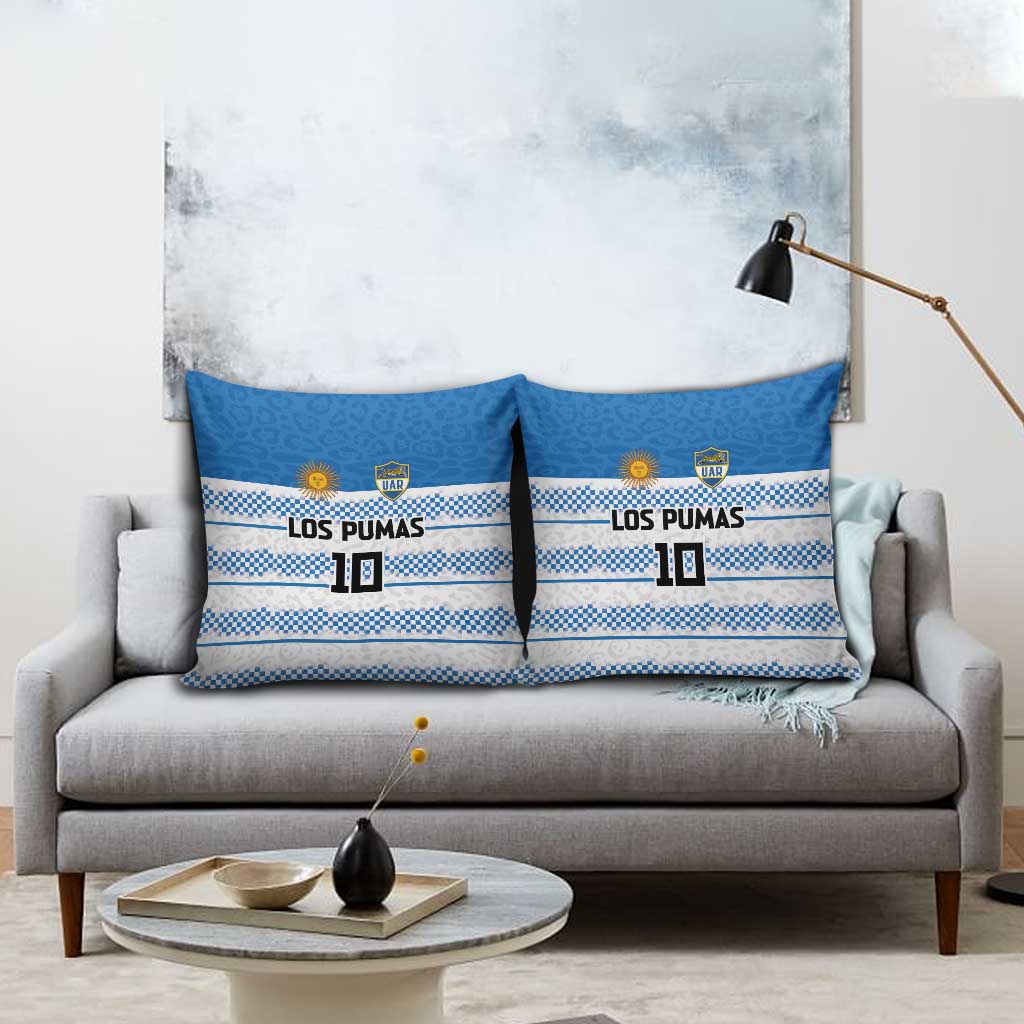 Argentina Rugby Custom Pillow Cover Los Pumas Jaguar Race Style - Wonder Print Shop