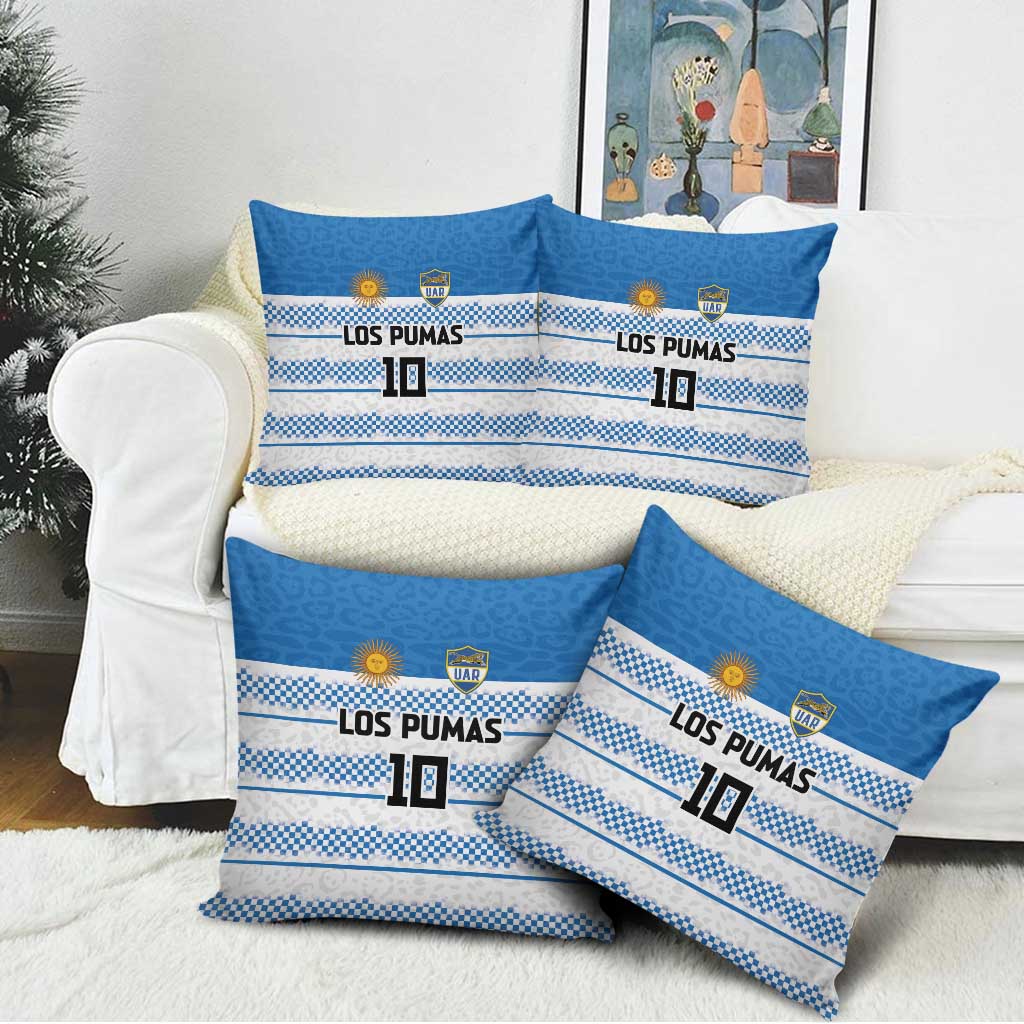 Argentina Rugby Custom Pillow Cover Los Pumas Jaguar Race Style - Wonder Print Shop