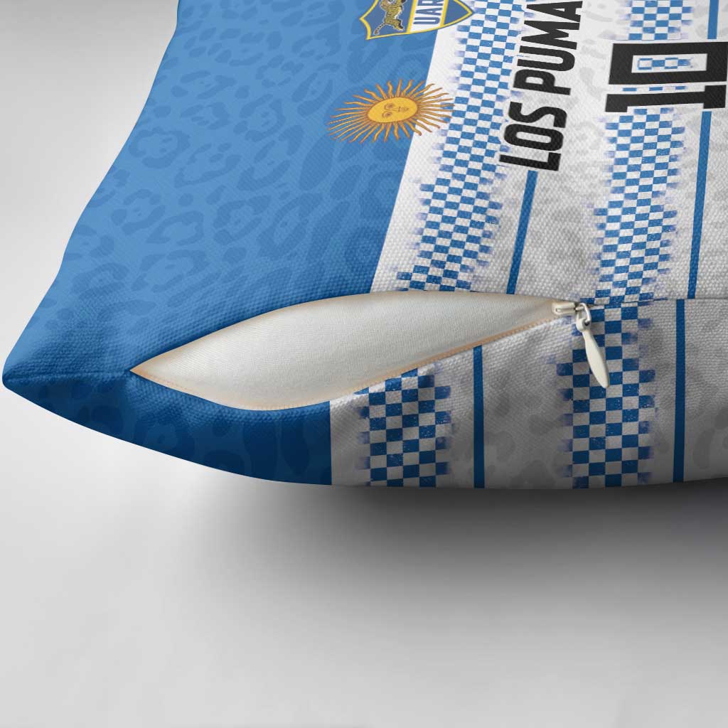 Argentina Rugby Custom Pillow Cover Los Pumas Jaguar Race Style - Wonder Print Shop