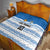 Argentina Rugby Custom Quilt Los Pumas Jaguar Race Style - Wonder Print Shop