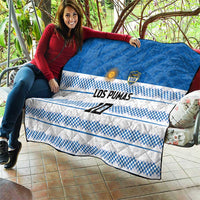 Argentina Rugby Custom Quilt Los Pumas Jaguar Race Style - Wonder Print Shop