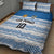 Argentina Rugby Custom Quilt Bed Set Los Pumas Jaguar Race Style - Wonder Print Shop