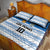 Argentina Rugby Custom Quilt Bed Set Los Pumas Jaguar Race Style - Wonder Print Shop