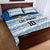 Argentina Rugby Custom Quilt Bed Set Los Pumas Jaguar Race Style - Wonder Print Shop