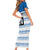 Argentina Rugby Custom Short Sleeve Bodycon Dress Los Pumas Jaguar Race Style - Wonder Print Shop