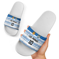 Argentina Rugby Custom Slide Sandals Los Pumas Jaguar Race Style - Wonder Print Shop