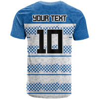 Argentina Rugby Custom T Shirt Los Pumas Jaguar Race Style - Wonder Print Shop