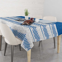 Argentina Rugby Custom Tablecloth Los Pumas Jaguar Race Style - Wonder Print Shop