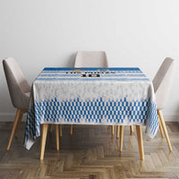 Argentina Rugby Custom Tablecloth Los Pumas Jaguar Race Style - Wonder Print Shop