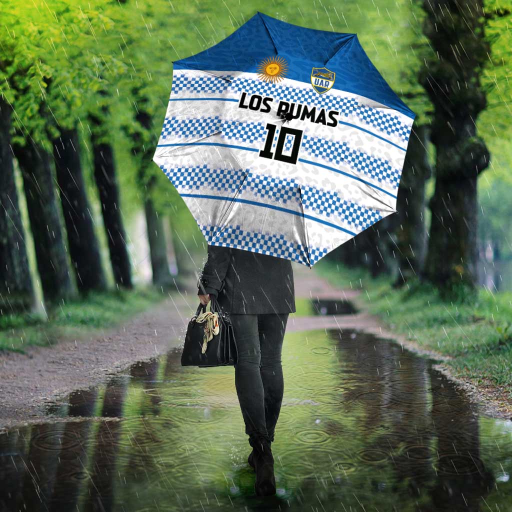 Argentina Rugby Custom Umbrella Los Pumas Jaguar Race Style - Wonder Print Shop