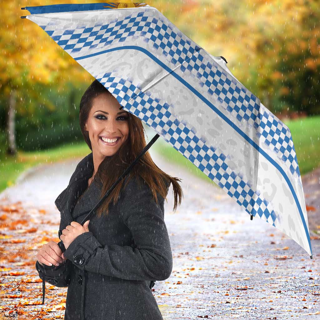 Argentina Rugby Custom Umbrella Los Pumas Jaguar Race Style - Wonder Print Shop