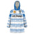 Argentina Rugby Custom Wearable Blanket Hoodie Los Pumas Jaguar Race Style - Wonder Print Shop