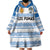 Argentina Rugby Custom Wearable Blanket Hoodie Los Pumas Jaguar Race Style - Wonder Print Shop